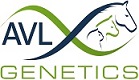 Logo de AVLGenetics, marque d'Aveyron-Labo